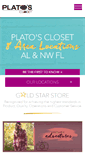 Mobile Screenshot of platosclosetmobile.com